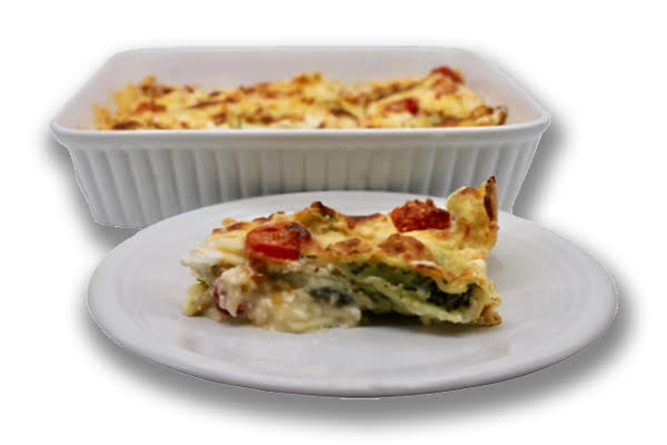 Four Cheese Spinach and Ricotta Ravioli Casserole Made Skinny