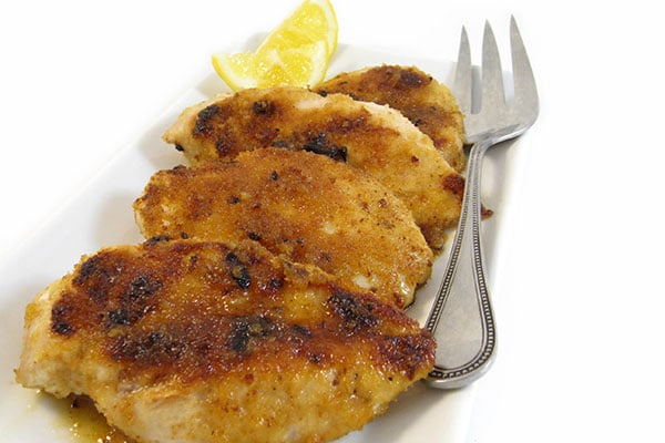 Skinny Lemon Glazed Chicken, Sweet and Sassy