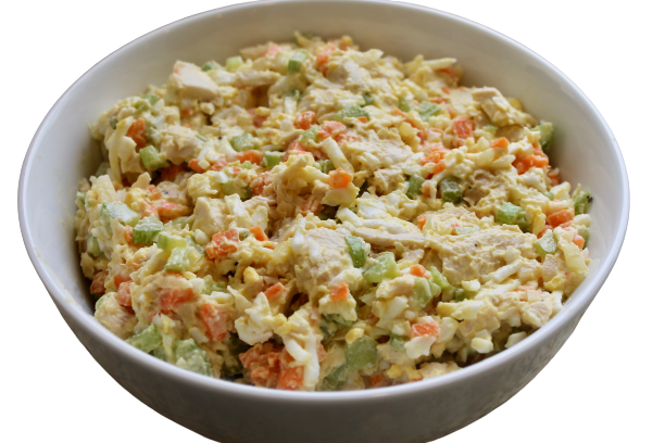 The BEST Skinny Rotisserie Chicken Salad