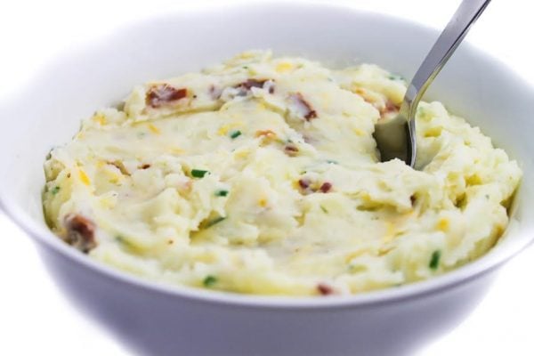 Loaded Mashed Potatoes, Skinnyfied