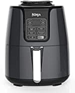 Ninja AF101 Air Fryer, 4 Qt, Black/gray