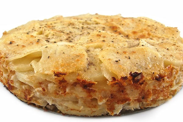 Outrageously Delicious, Skinny Au Gratin Potatoes