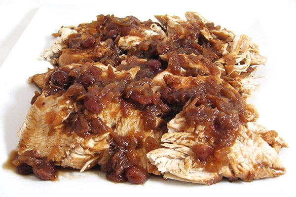 Easy and Fantastic, Skinny Cranberry Turkey Breast