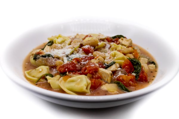 Tuscan Chicken Tortellini Soup (Crock-pot or Stove-Top)