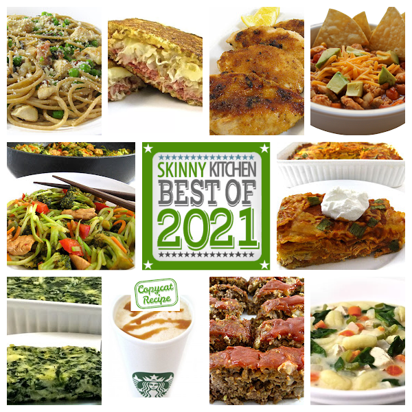Skinny Kitchen's Top 10 Recipes of 2021