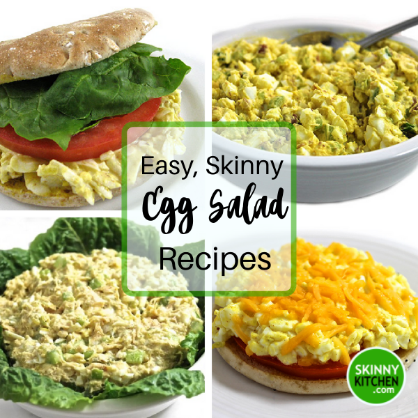 4 Easy, Skinny Egg Salad Recipes